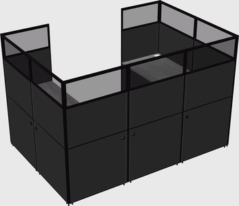 Cabine en u