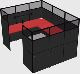 Cabine en u