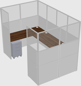 Cabine en u