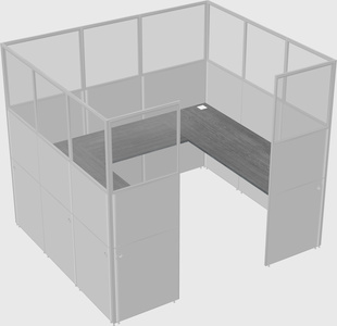 Cabine en u