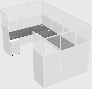 Cabine en u