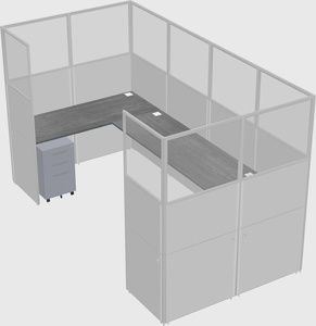 Cabine en u