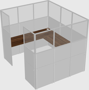 Cabine en u