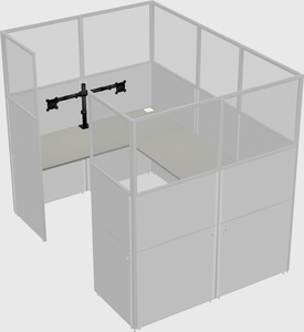 Cabine en u