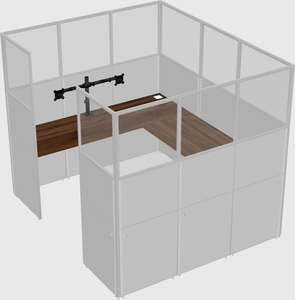 Cabine en u