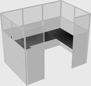 Cabine en u