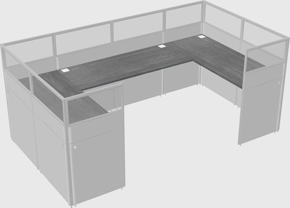 Cabine en u