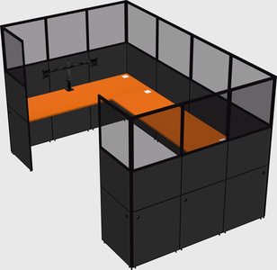 Cabine en u