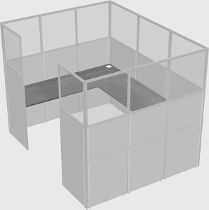 Cabine en u