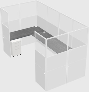 Cabine en u