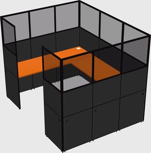 Cabine en u