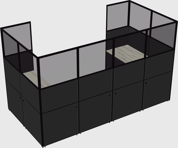 Cabine en u