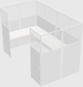 Cabine en u