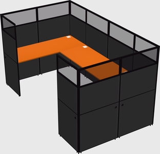 Cabine en u