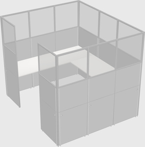 Cabine en u