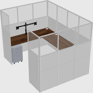 Cabine en u