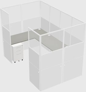 Cabine en u