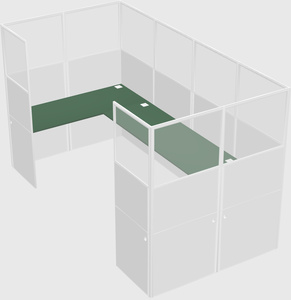 Cabine en u