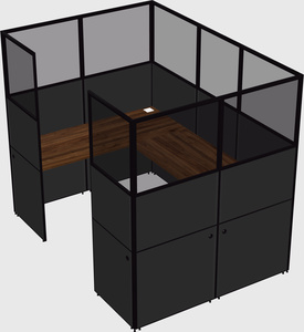 Cabine en u