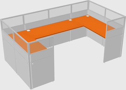 Cabine en u