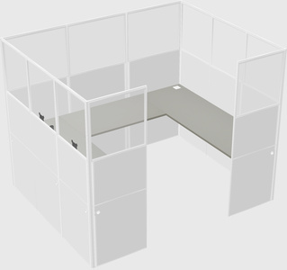 Cabine en u