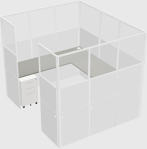 Cabine en u
