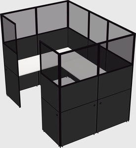 Cabine en u
