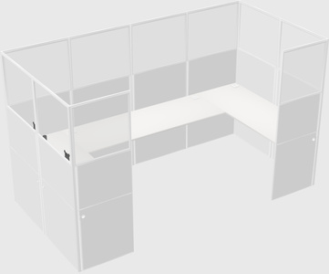 Cabine en u
