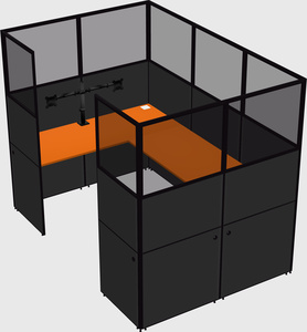 Cabine en u