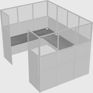 Cabine en u