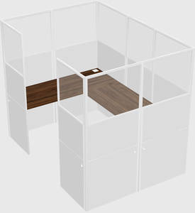 Cabine en u