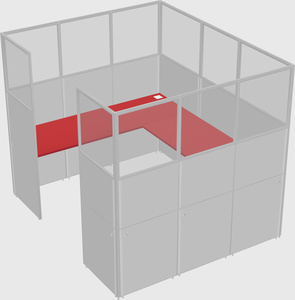 Cabine en u