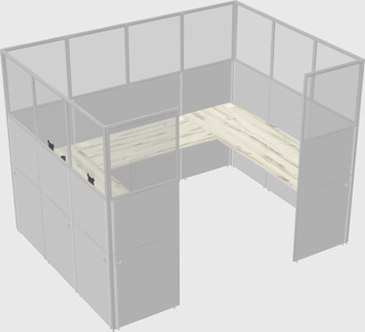 Cabine en u