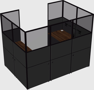 Cabine en u