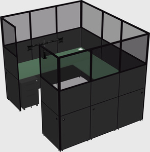 Cabine en u