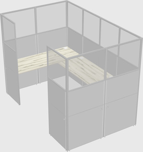 Cabine en u