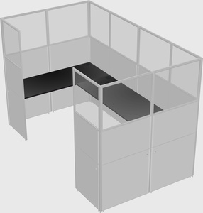 Cabine en u