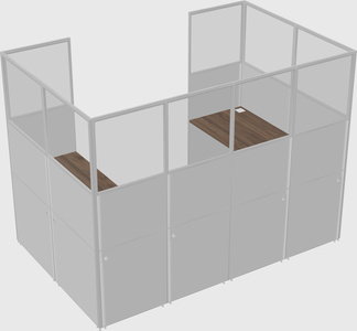 Cabine en u