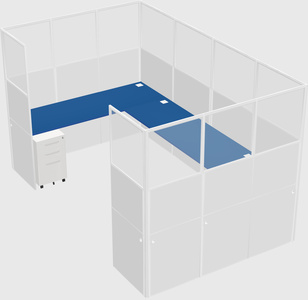 Cabine en u