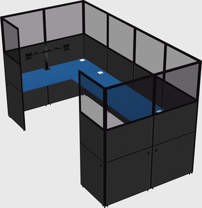 Cabine en u