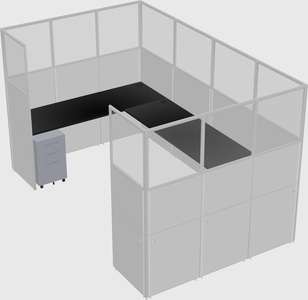 Cabine en u