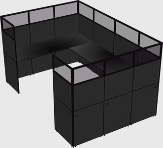 Cabine en u