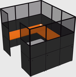Cabine en u