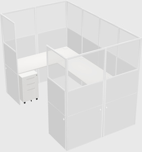 Cabine en u