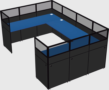 Cabine en u