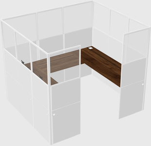 Cabine en u