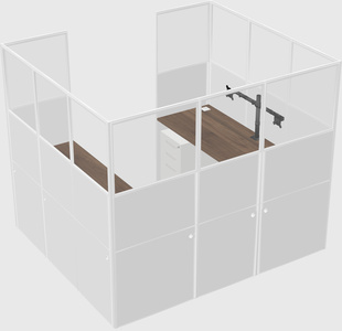 Cabine en u