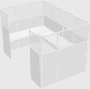 Cabine en u
