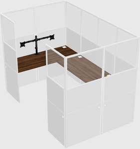 Cabine en u