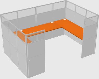 Cabine en u